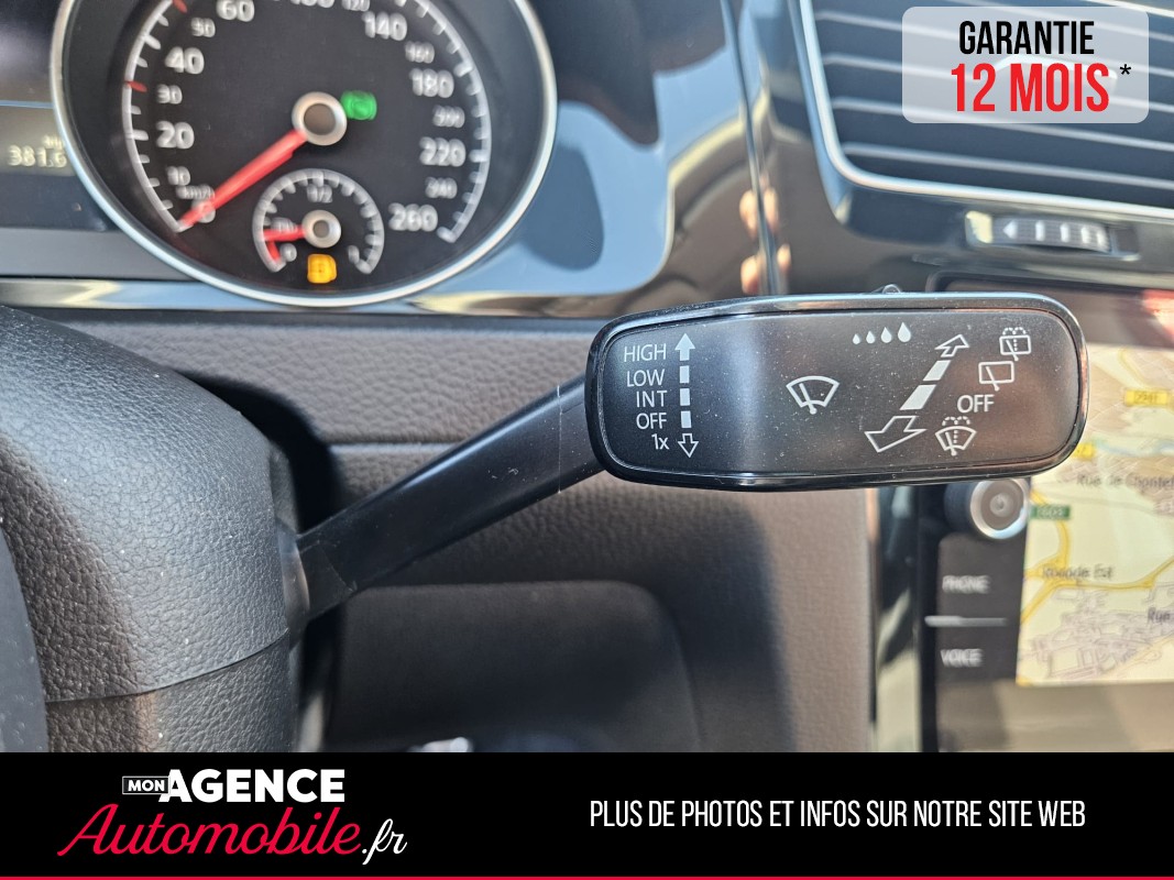 Volkswagen GOLF VII (2) 2.0 TDI 150 BLUEMOTION TECHNOLOGY CARAT DSG7 5P