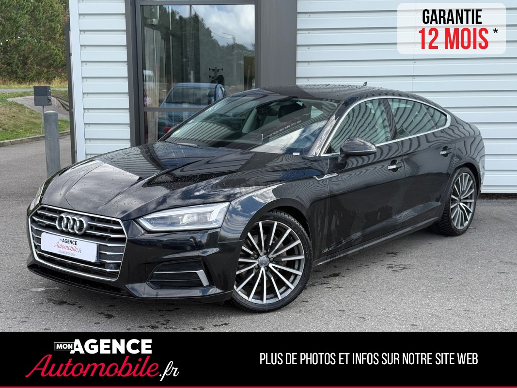 Audi A5 SPORTBACK 3.0 TDI 218ch QUATTRO S TRONIC *CUIR*CARPLAY*VIRTUAL COCKPIT*SIEGES ELEC CHAUFFANTS*COFFRE ELEC*INDUCTION*/ GARANTIE 12 MOIS