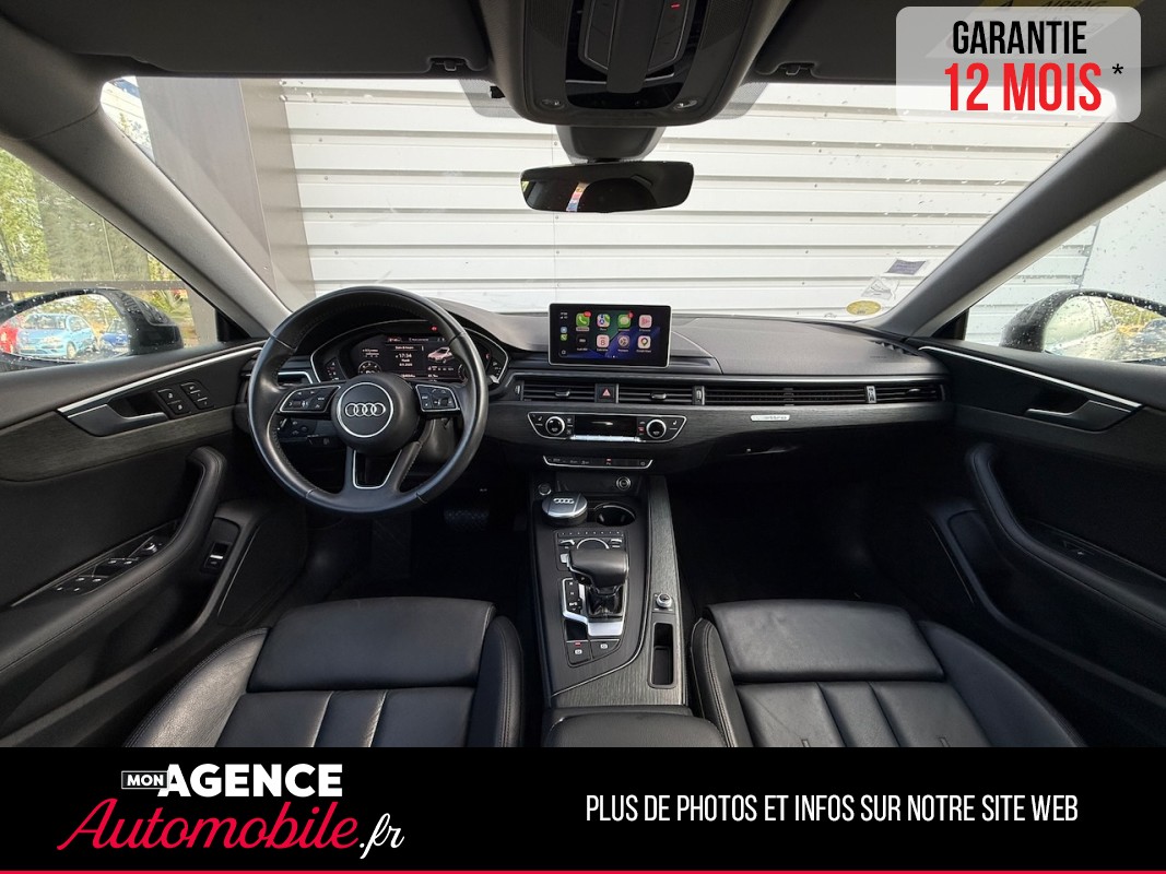 Audi A5 SPORTBACK 3.0 TDI 218ch QUATTRO S TRONIC *CUIR*CARPLAY*VIRTUAL COCKPIT*SIEGES ELEC CHAUFFANTS*COFFRE ELEC*INDUCTION*/ GARANTIE 12 MOIS