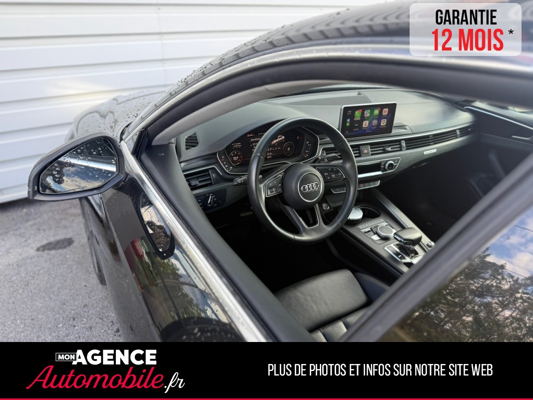 Audi A5 SPORTBACK 3.0 TDI 218ch QUATTRO S TRONIC *CUIR*CARPLAY*VIRTUAL COCKPIT*SIEGES ELEC CHAUFFANTS*COFFRE ELEC*INDUCTION*/ GARANTIE 12 MOIS