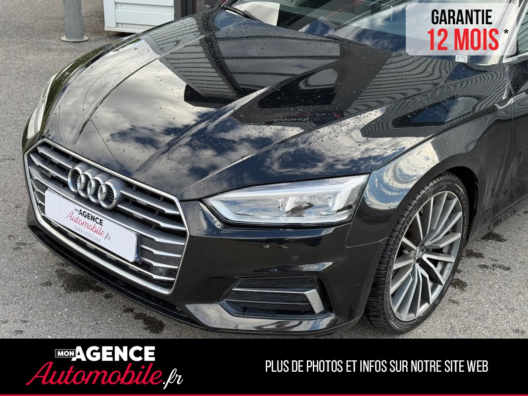 Audi A5 SPORTBACK 3.0 TDI 218ch QUATTRO S TRONIC *CUIR*CARPLAY*VIRTUAL COCKPIT*SIEGES ELEC CHAUFFANTS*COFFRE ELEC*INDUCTION*/ GARANTIE 12 MOIS