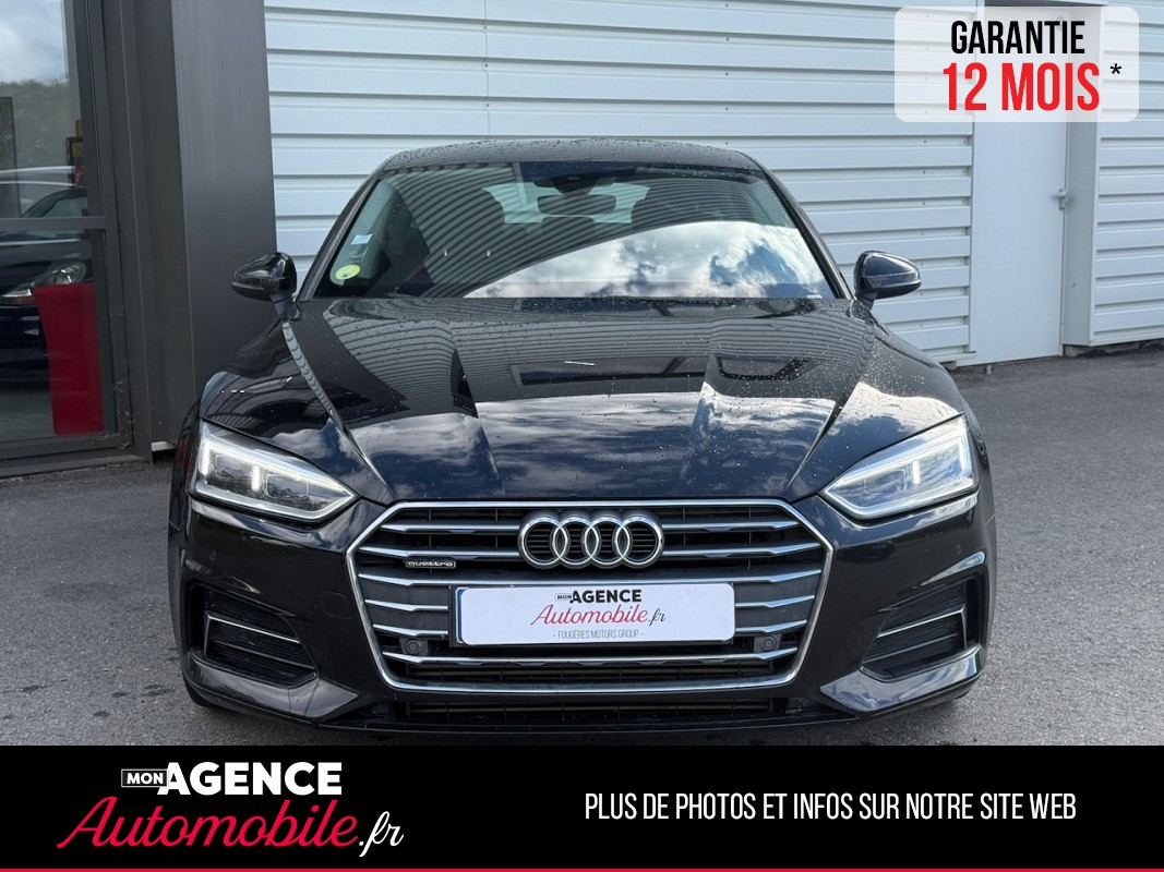 Audi A5 SPORTBACK 3.0 TDI 218ch QUATTRO S TRONIC *CUIR*CARPLAY*VIRTUAL COCKPIT*SIEGES ELEC CHAUFFANTS*COFFRE ELEC*INDUCTION*/ GARANTIE 12 MOIS