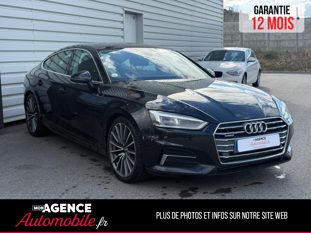 Audi A5 SPORTBACK 3.0 TDI 218ch QUATTRO S TRONIC *CUIR*CARPLAY*VIRTUAL COCKPIT*SIEGES ELEC CHAUFFANTS*COFFRE ELEC*INDUCTION*/ GARANTIE 12 MOIS
