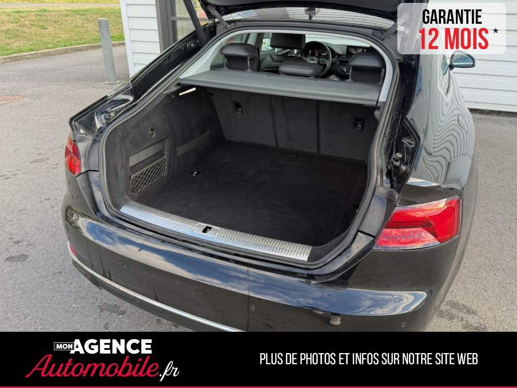 Audi A5 SPORTBACK 3.0 TDI 218ch QUATTRO S TRONIC *CUIR*CARPLAY*VIRTUAL COCKPIT*SIEGES ELEC CHAUFFANTS*COFFRE ELEC*INDUCTION*/ GARANTIE 12 MOIS