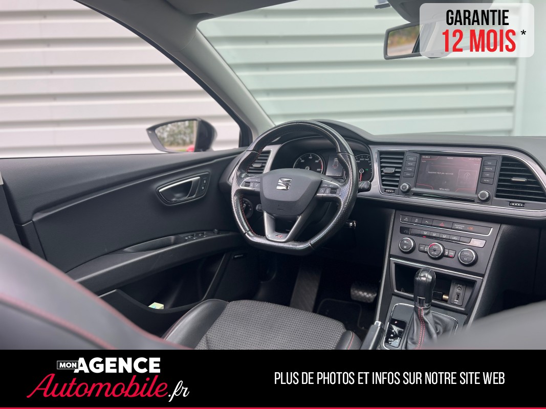Seat Leon FR 2.0 TDI 150 Ch DSG6 *Toit Pano Ouvrant / GARANTIE 12 MOIS