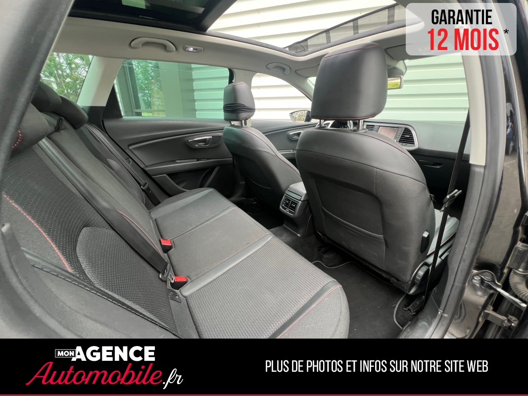 Seat Leon FR 2.0 TDI 150 Ch DSG6 *Toit Pano Ouvrant / GARANTIE 12 MOIS