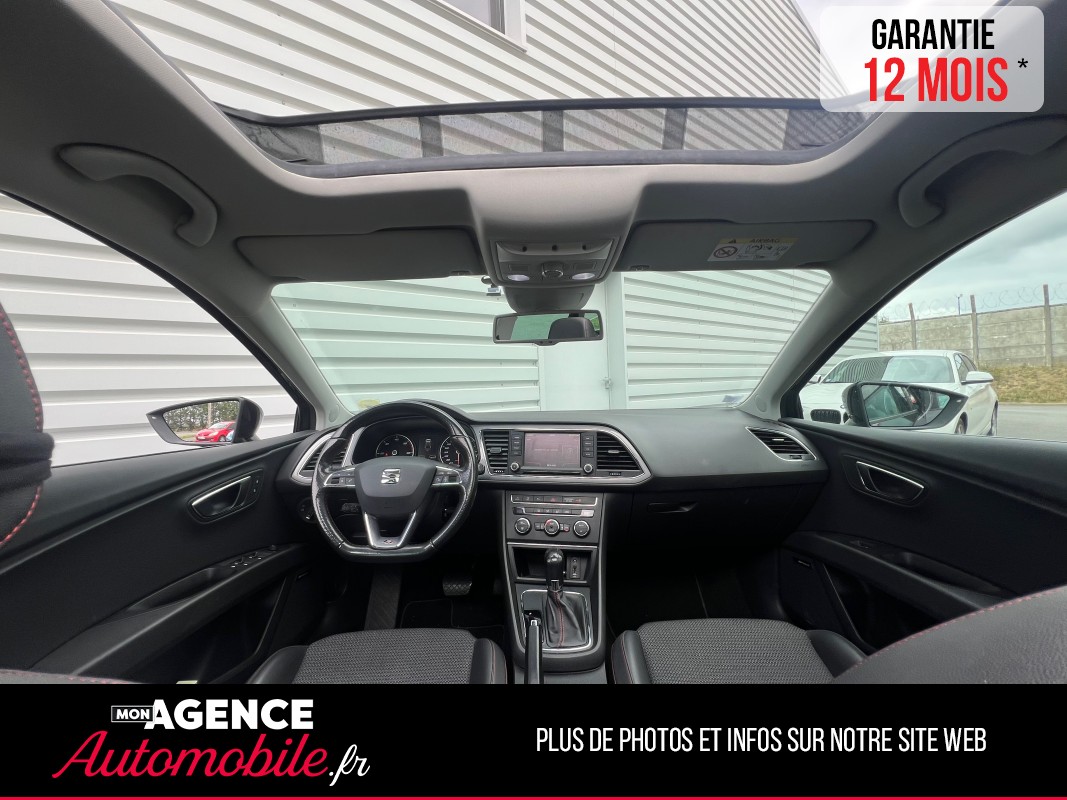Seat Leon FR 2.0 TDI 150 Ch DSG6 *Toit Pano Ouvrant / GARANTIE 12 MOIS