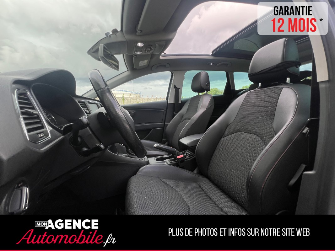 Seat Leon FR 2.0 TDI 150 Ch DSG6 *Toit Pano Ouvrant / GARANTIE 12 MOIS