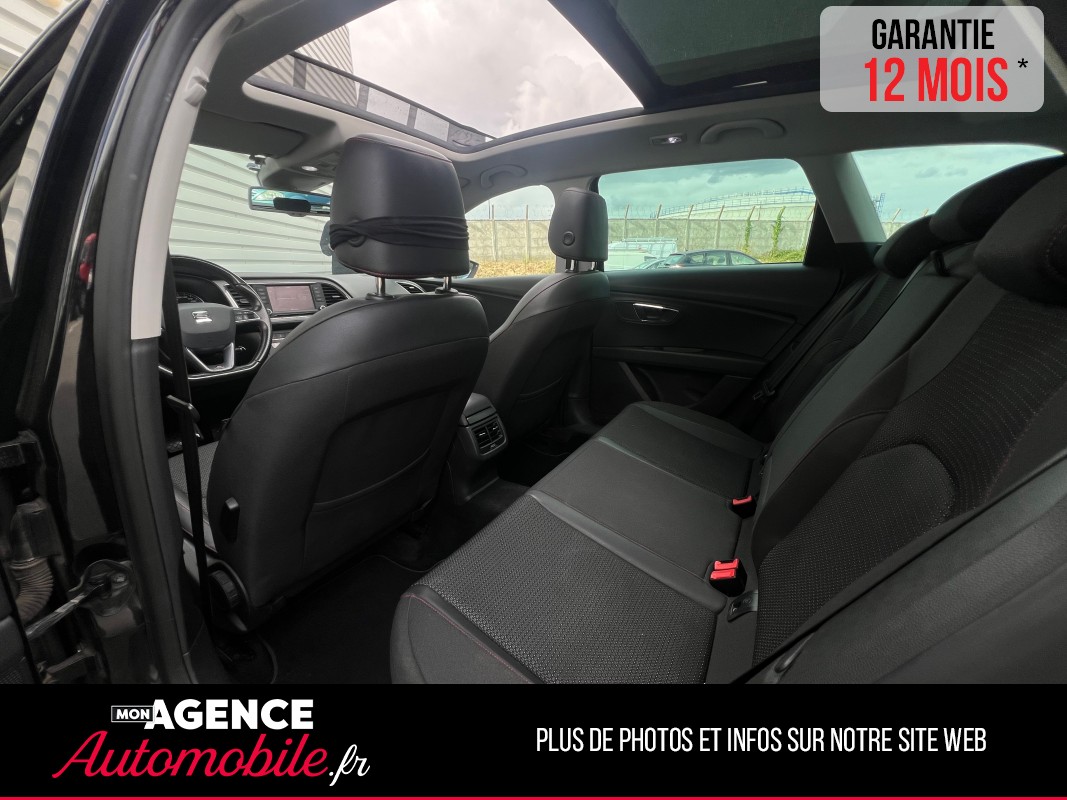 Seat Leon FR 2.0 TDI 150 Ch DSG6 *Toit Pano Ouvrant / GARANTIE 12 MOIS