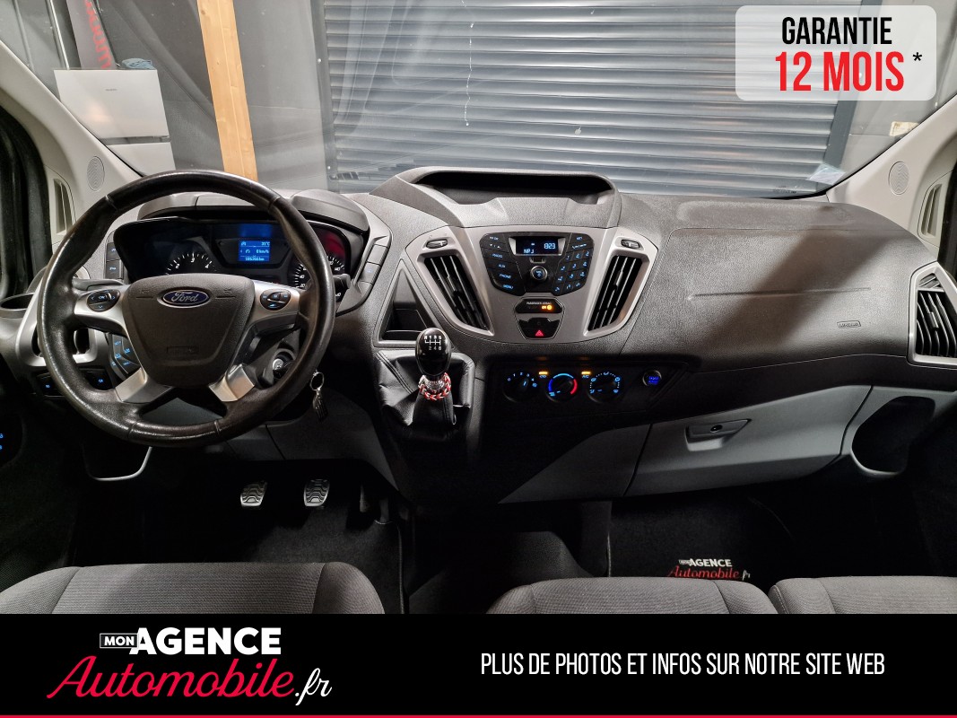 Ford Custom TRANSIT L2H1 2.0 TDCi 105 CH 9 PLACES / Garantie 12 Mois