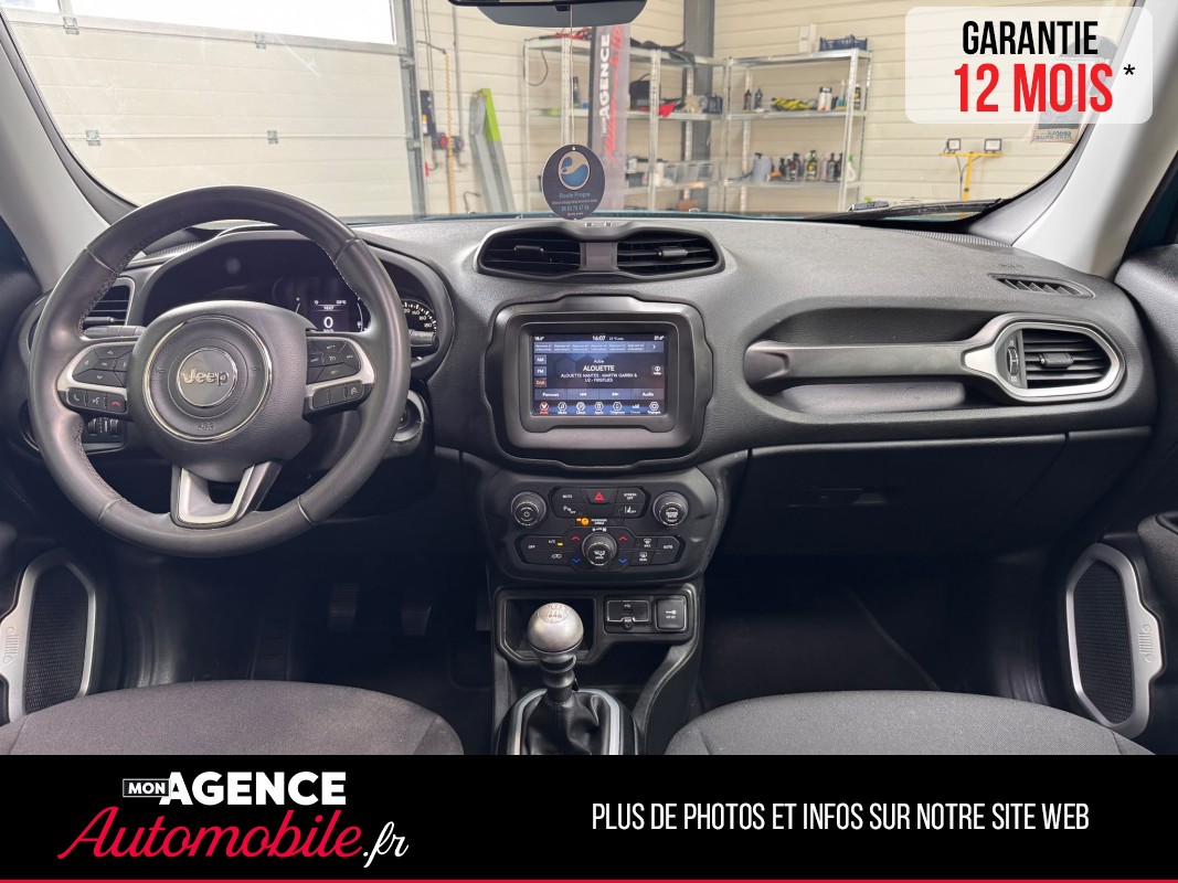 Jeep RENEGADE T3 1.0 GSE 2WD 120 CH Quicksilver Bikini / Garantie 12 Mois