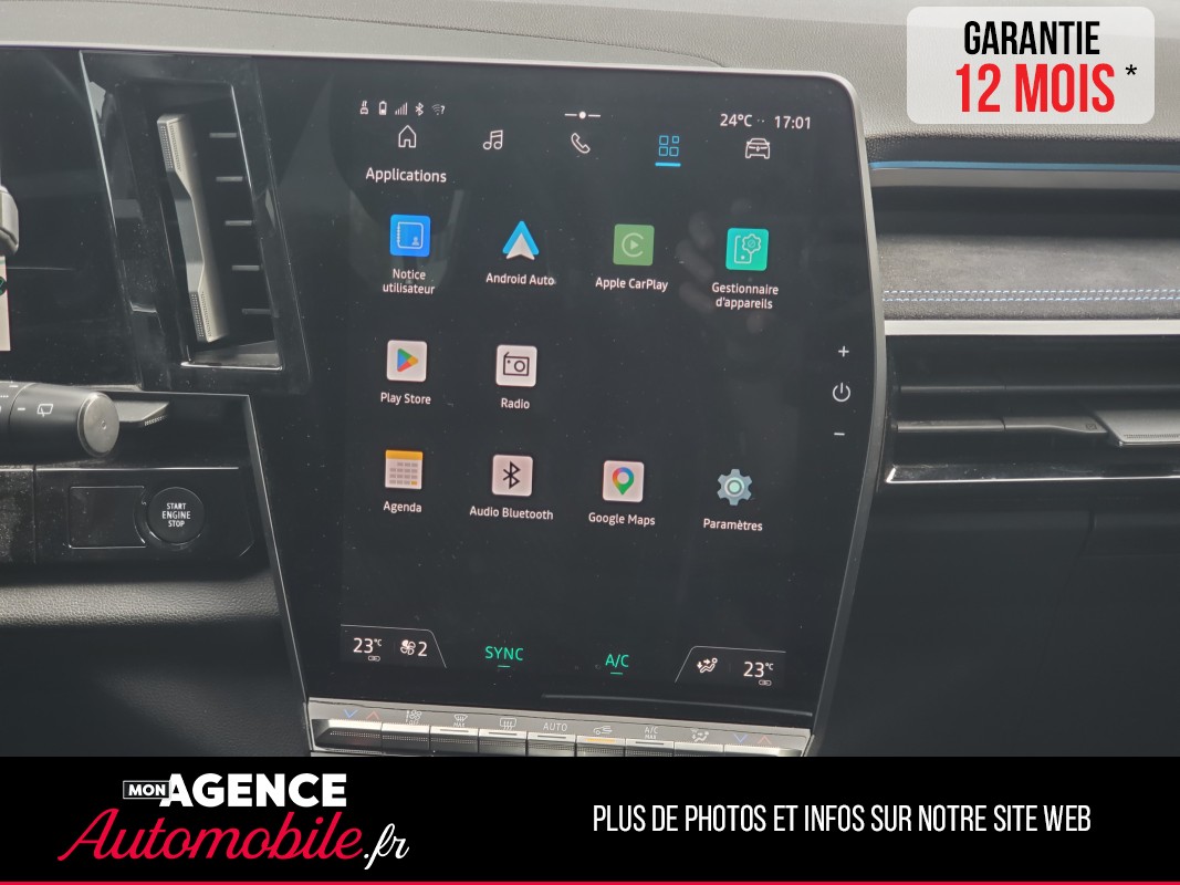 Renault AUSTRAL E-TECH HYBRID 200Ch TECHNO ESPRIT ALPINE BVA4