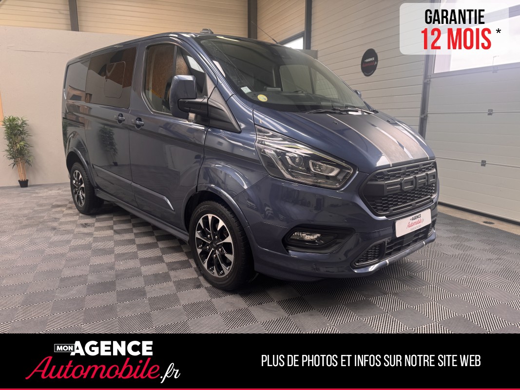Ford TRANSIT CUSTOM 5 PLACES L1H1 2.0 TDCI 185CH SPORT BVA 24158 HT - 28 990 TTC/ Garantie 12 Mois