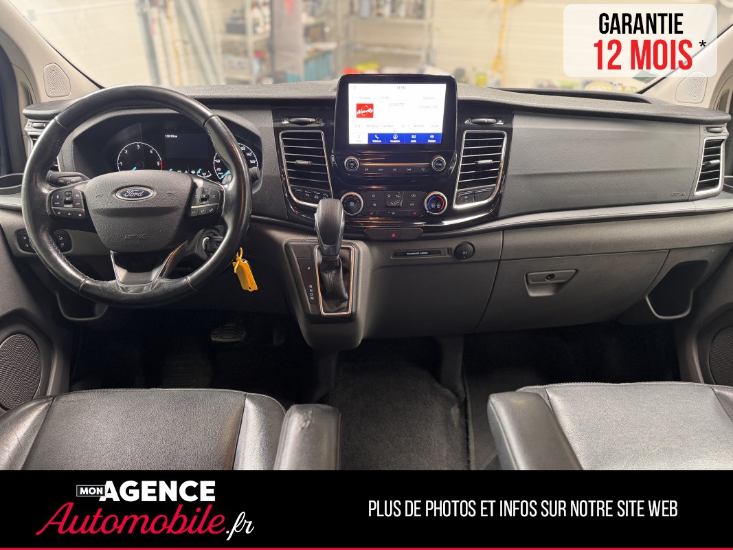 Ford TRANSIT CUSTOM 5 PLACES L1H1 2.0 TDCI 185CH SPORT BVA 24158 HT - 28 990 TTC/ Garantie 12 Mois