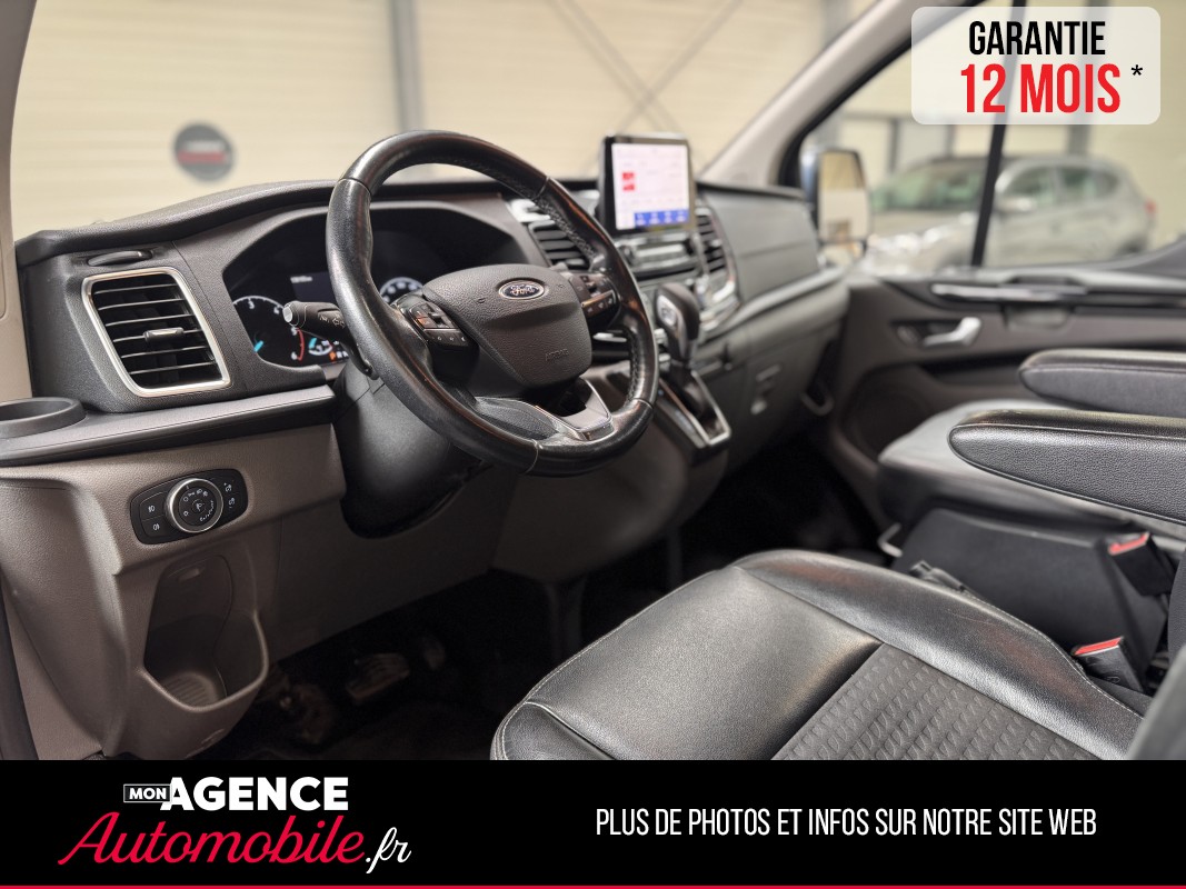 Ford TRANSIT CUSTOM 5 PLACES L1H1 2.0 TDCI 185CH SPORT BVA 24158 HT - 28 990 TTC/ Garantie 12 Mois