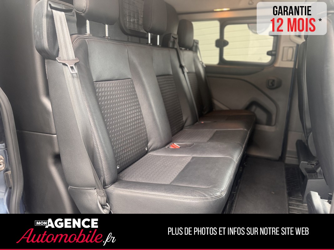 Ford TRANSIT CUSTOM 5 PLACES L1H1 2.0 TDCI 185CH SPORT BVA 24158 HT - 28 990 TTC/ Garantie 12 Mois