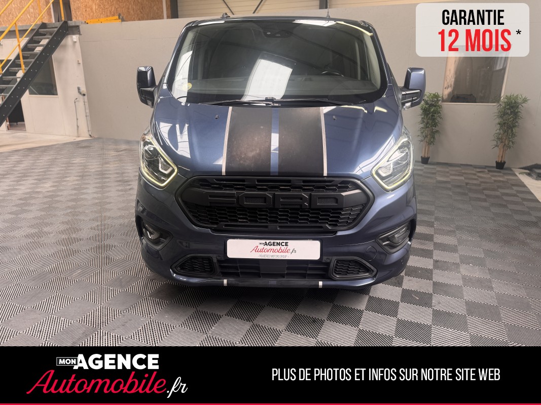 Ford TRANSIT CUSTOM 5 PLACES L1H1 2.0 TDCI 185CH SPORT BVA 24158 HT - 28 990 TTC/ Garantie 12 Mois