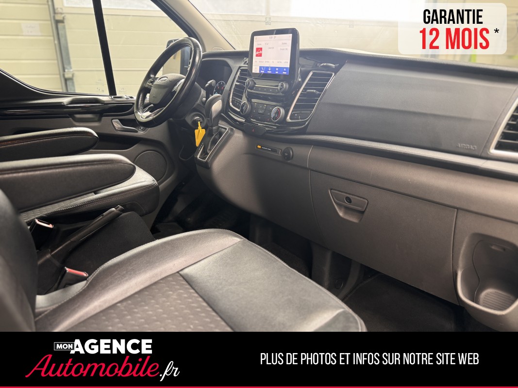 Ford TRANSIT CUSTOM 5 PLACES L1H1 2.0 TDCI 185CH SPORT BVA 24158 HT - 28 990 TTC/ Garantie 12 Mois