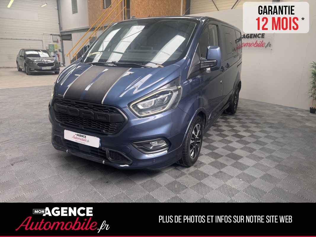 Ford TRANSIT CUSTOM 5 PLACES L1H1 2.0 TDCI 185CH SPORT BVA 24158 HT - 28 990 TTC/ Garantie 12 Mois