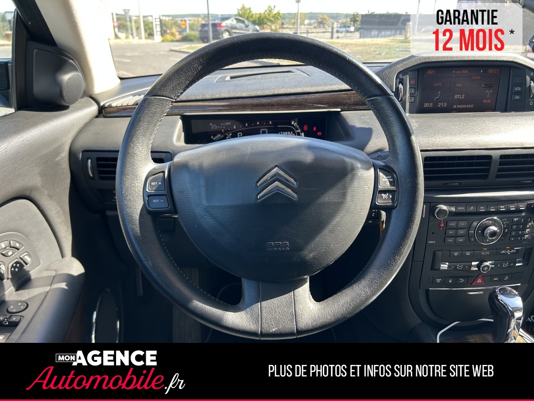 Citroën C6 V6 HDI 240Ch BVA EXCLUSIVE Entretien Constructeur