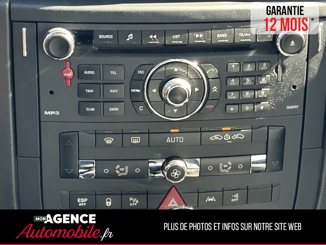 Citroën C6 V6 HDI 240Ch BVA EXCLUSIVE Entretien Constructeur