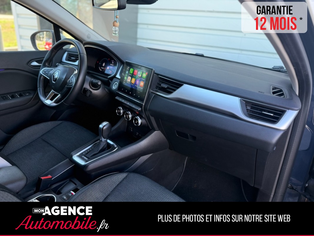 Renault CAPTUR 1.6 E-TECH PLUG-IN Hybride Rechargeable 160ch INTENS / GARANTIE 12 MOIS