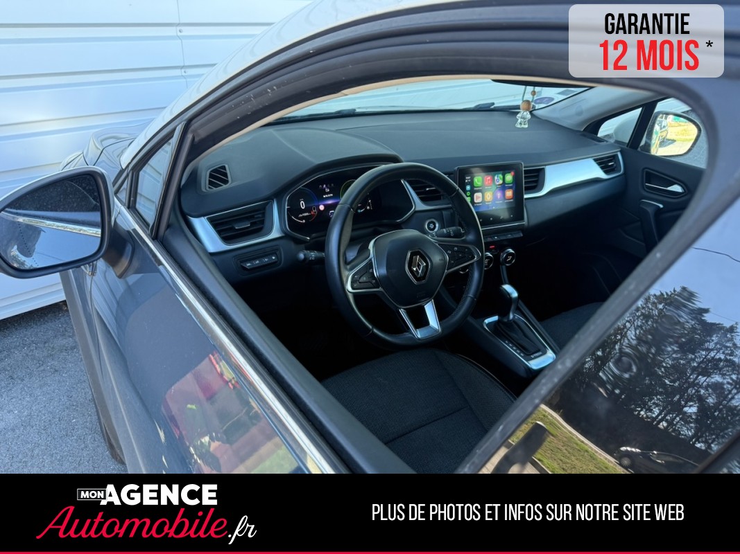Renault CAPTUR 1.6 E-TECH PLUG-IN Hybride Rechargeable 160ch INTENS / GARANTIE 12 MOIS