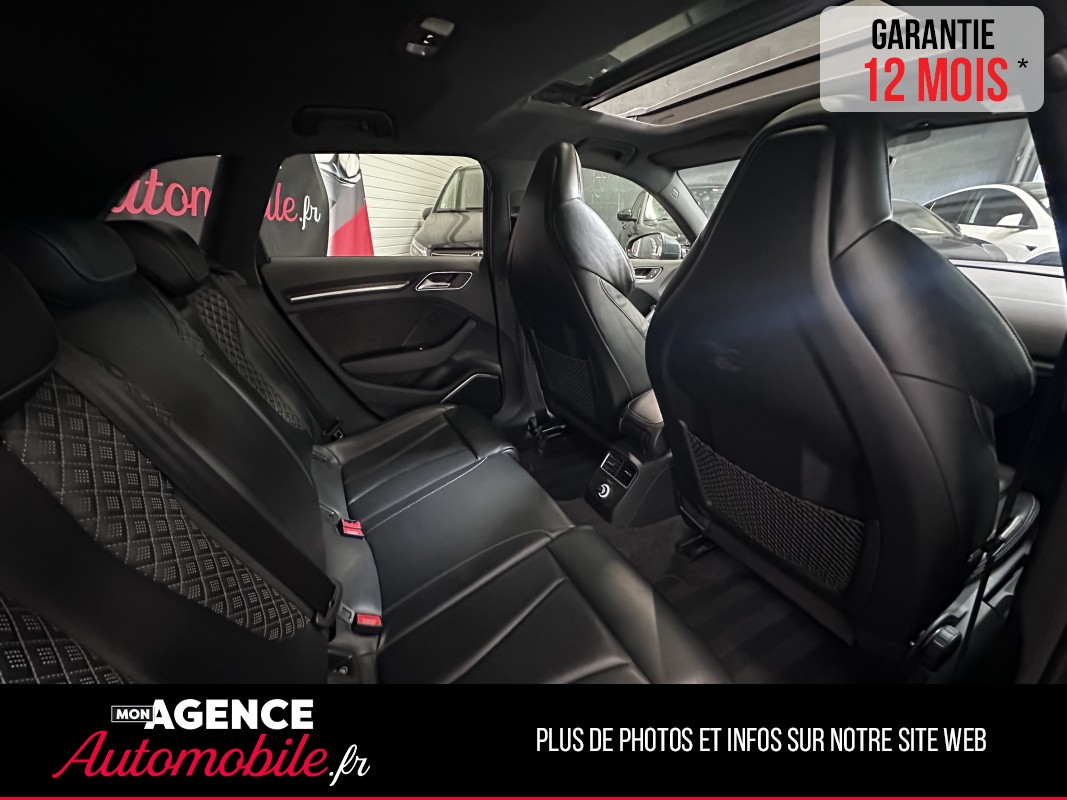 Audi RS3 SPORTBACK 2.5 TFSI 400 S Tronic 7 Quattro / Toit Ouvrant / B&O GARANTIE 12 MOIS