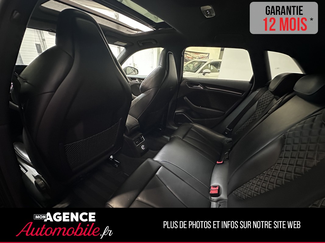 Audi RS3 SPORTBACK 2.5 TFSI 400 S Tronic 7 Quattro / Toit Ouvrant / B&O GARANTIE 12 MOIS