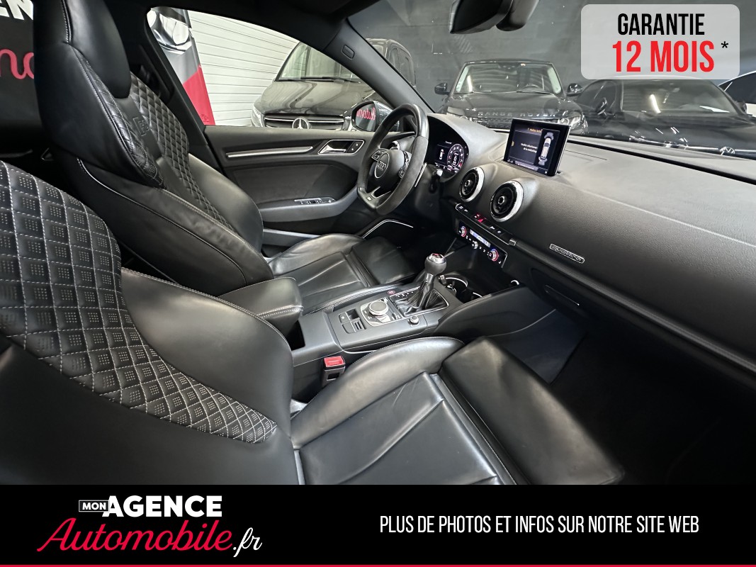 Audi RS3 SPORTBACK 2.5 TFSI 400 S Tronic 7 Quattro / Toit Ouvrant / B&O GARANTIE 12 MOIS