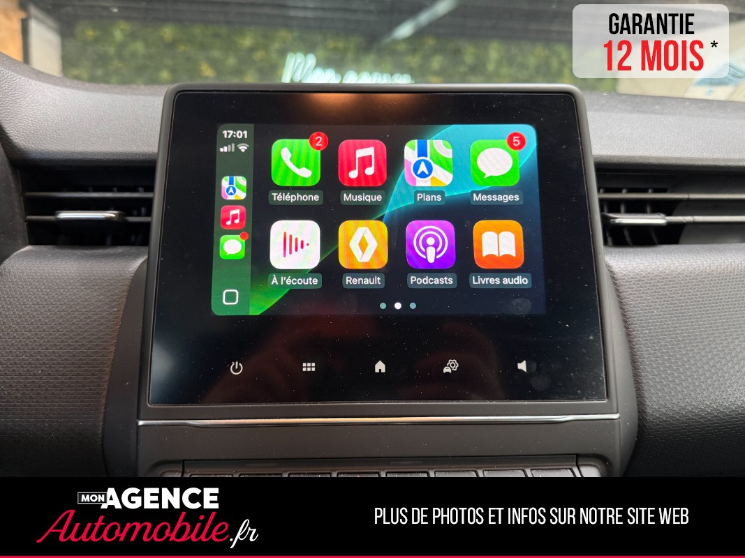 Renault CLIO V 1.5 BLUE DCI 85 BUSINESS SUIVI COMPLET / CARPLAY