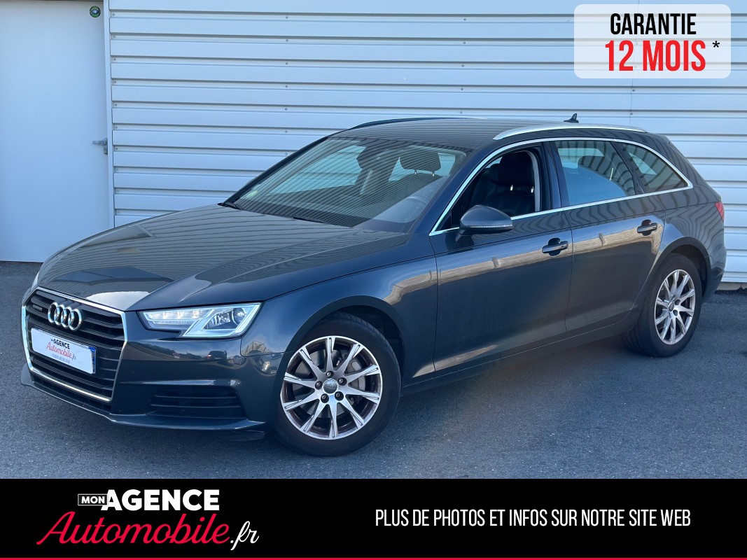 Audi A4 AVANT BUSINESS 2.0 TDI 190 Ch QUATTRO  S-Tronic *Sièges Cuir*Attelage Amovible*Hayon Elec / GARANTIE 12 MOIS