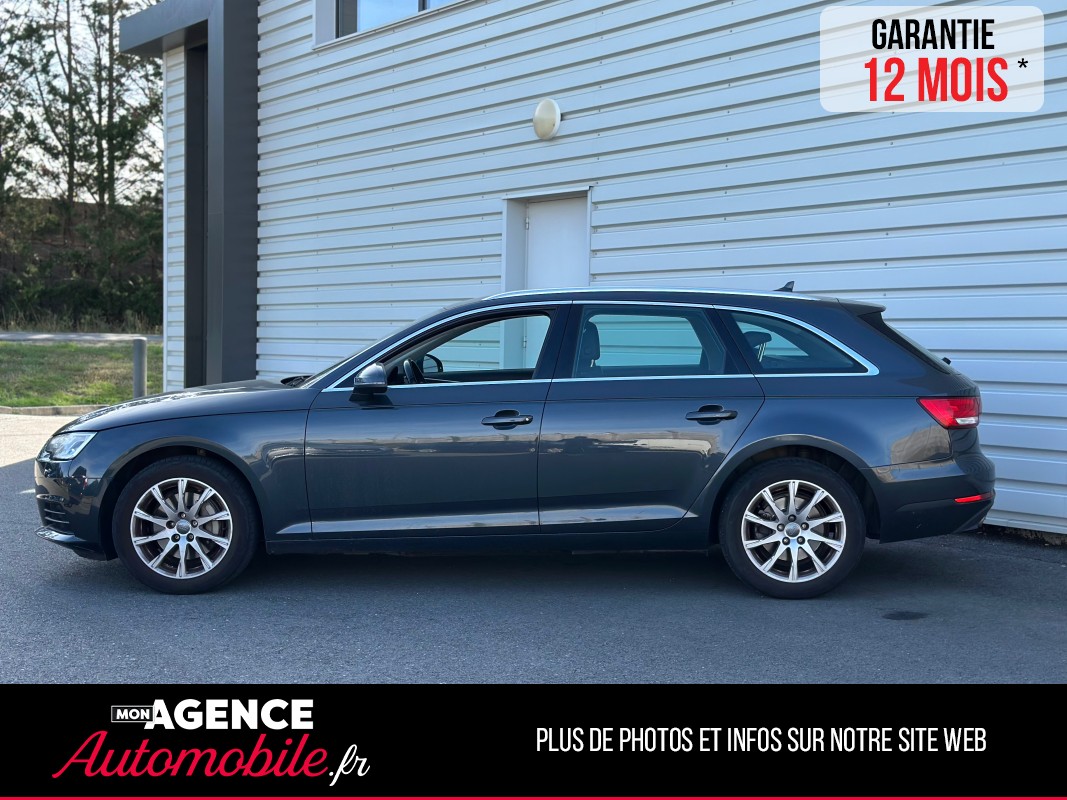 Audi A4 AVANT BUSINESS 2.0 TDI 190 Ch QUATTRO  S-Tronic *Sièges Cuir*Attelage Amovible*Hayon Elec / GARANTIE 12 MOIS