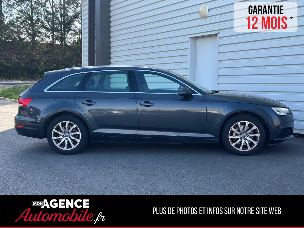 Audi A4 AVANT BUSINESS 2.0 TDI 190 Ch QUATTRO  S-Tronic *Sièges Cuir*Attelage Amovible*Hayon Elec / GARANTIE 12 MOIS