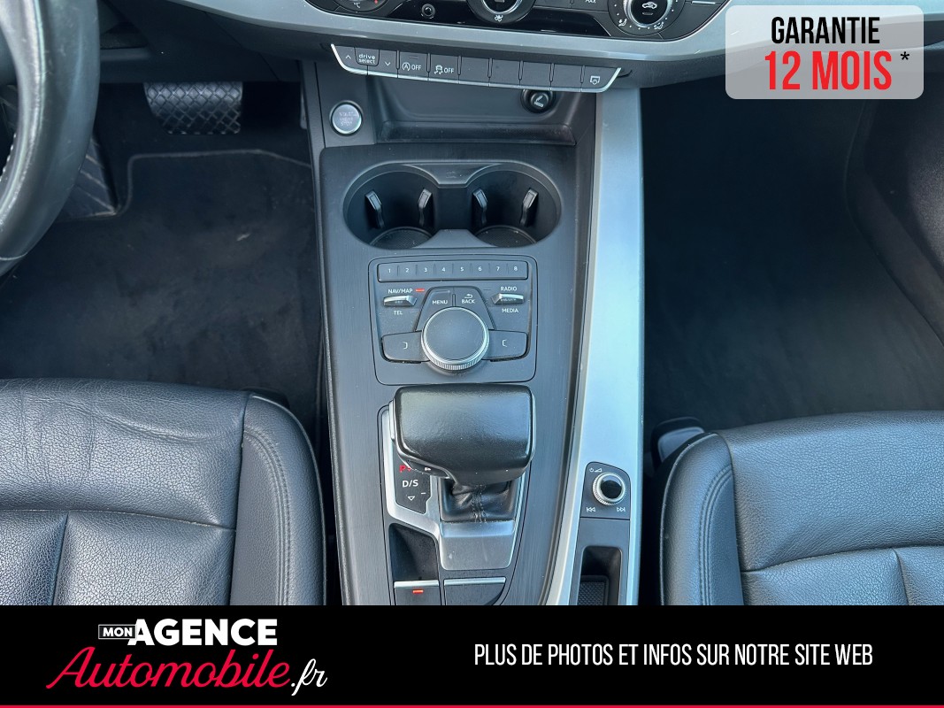 Audi A4 AVANT BUSINESS 2.0 TDI 190 Ch QUATTRO  S-Tronic *Sièges Cuir*Attelage Amovible*Hayon Elec / GARANTIE 12 MOIS