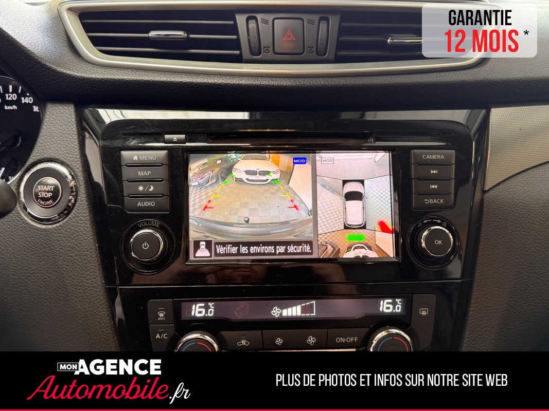 Nissan QASHQAI 1.7 DCI 150 N-CONNECTA PHASE 2 TOIT PANORAMIQUE / ATTELAGE / CARPLAY