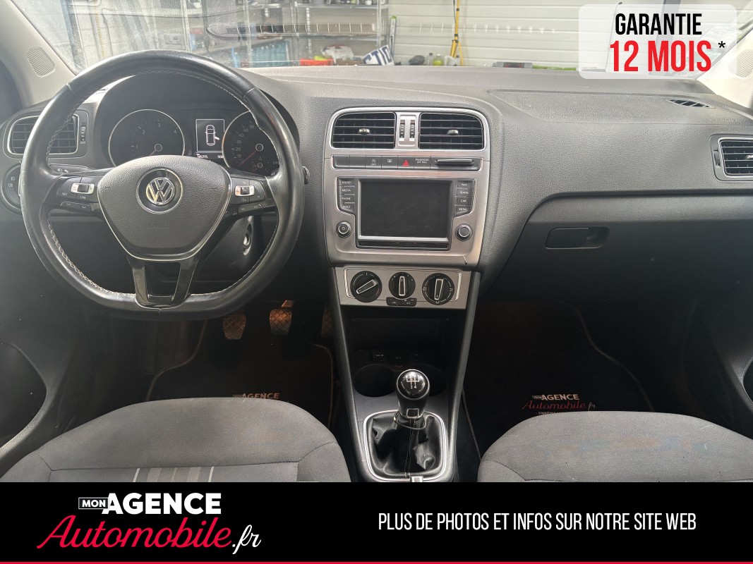 Volkswagen POLO V Phase 2 1.4 TDI 12V 90 CH Lounge 5 Portes / 12 Mois De Garantie