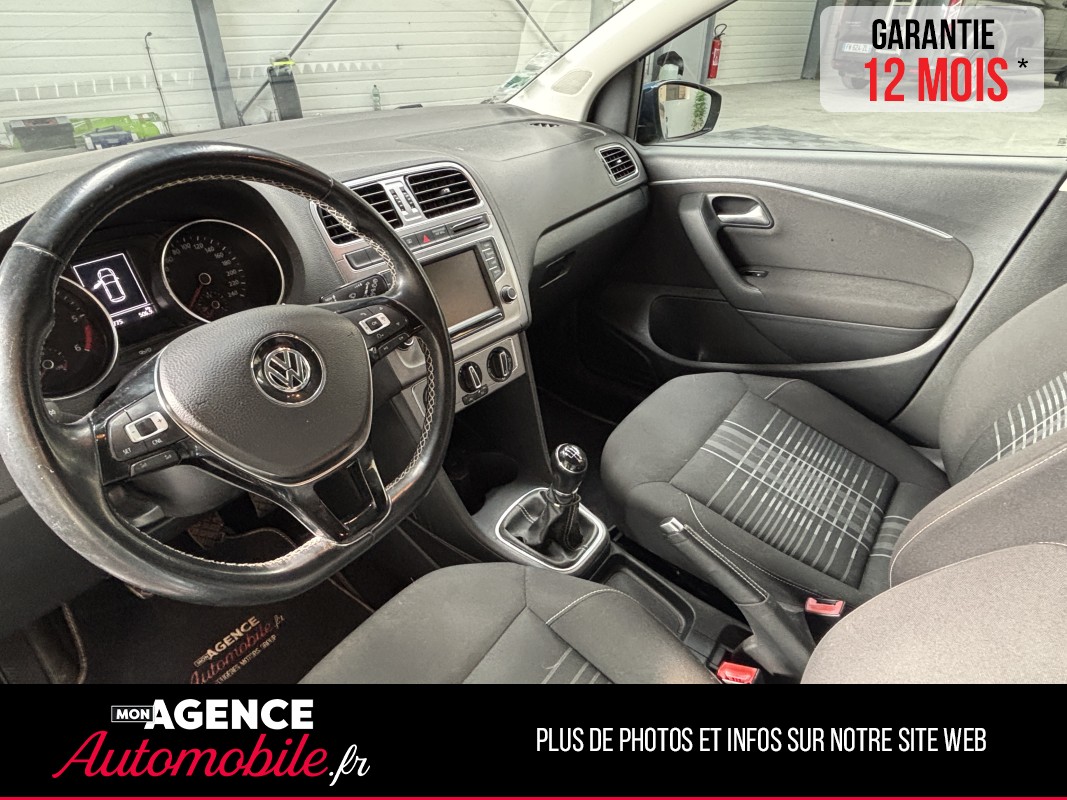 Volkswagen POLO V Phase 2 1.4 TDI 12V 90 CH Lounge 5 Portes / 12 Mois De Garantie