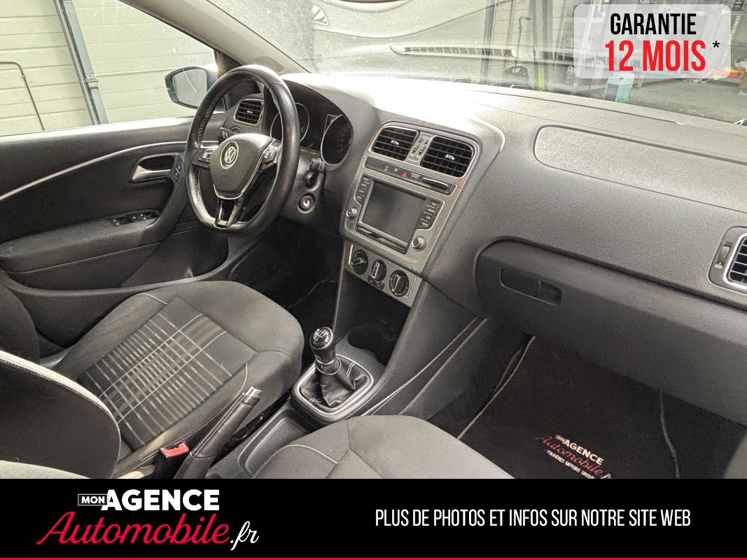 Volkswagen POLO V Phase 2 1.4 TDI 12V 90 CH Lounge 5 Portes / 12 Mois De Garantie