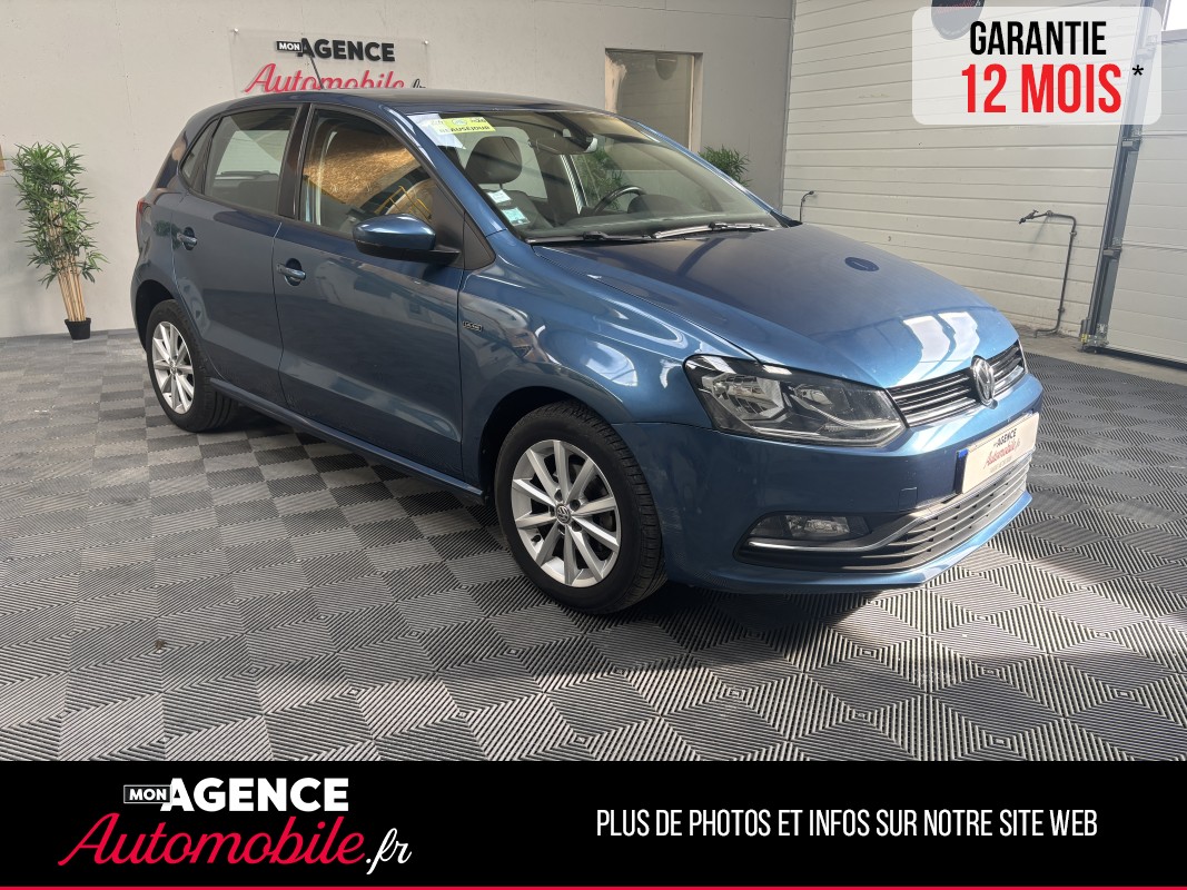 Volkswagen POLO V Phase 2 1.4 TDI 12V 90 CH Lounge 5 Portes / 12 Mois De Garantie