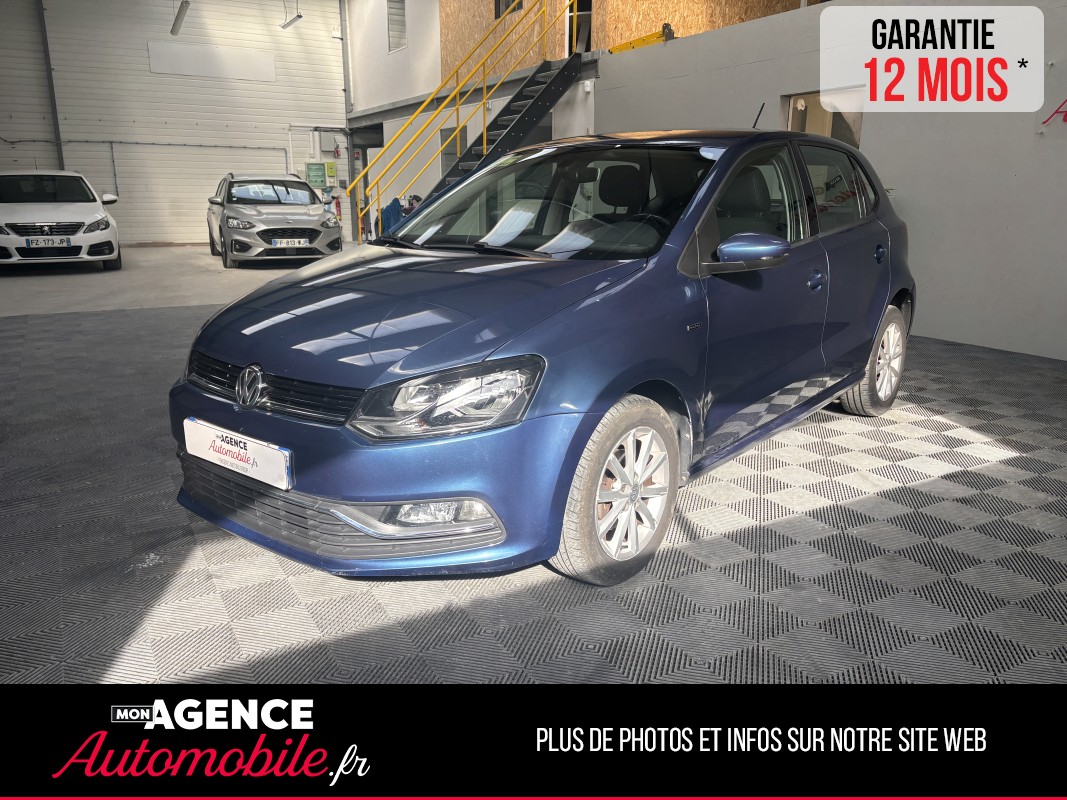 Volkswagen POLO V Phase 2 1.4 TDI 12V 90 CH Lounge 5 Portes / 12 Mois De Garantie