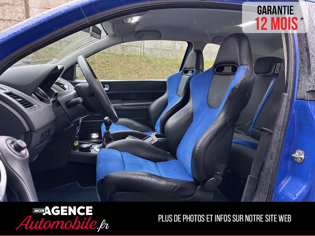 Renault MEGANE II 2 RS Coupé 225ch F1 TEAM R25 *Sièges RECARO *Historique COMPLET / GARANTIE 12 MOIS