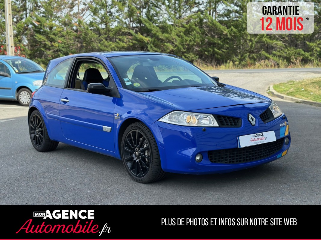 Renault MEGANE II 2 RS Coupé 225ch F1 TEAM R25 *Sièges RECARO *Historique COMPLET / GARANTIE 12 MOIS