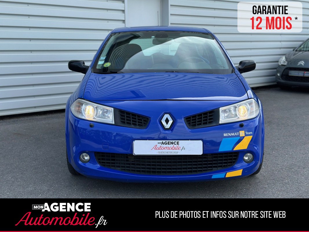 Renault MEGANE II 2 RS Coupé 225ch F1 TEAM R25 *Sièges RECARO *Historique COMPLET / GARANTIE 12 MOIS