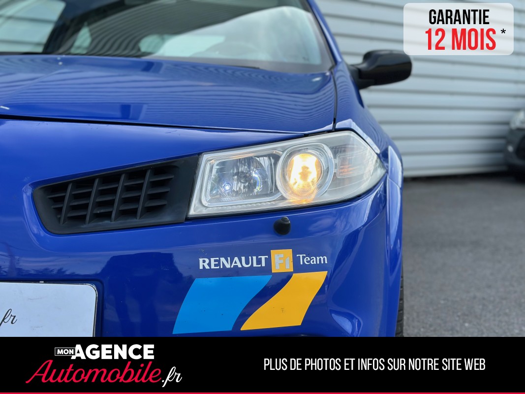 Renault MEGANE II 2 RS Coupé 225ch F1 TEAM R25 *Sièges RECARO *Historique COMPLET / GARANTIE 12 MOIS