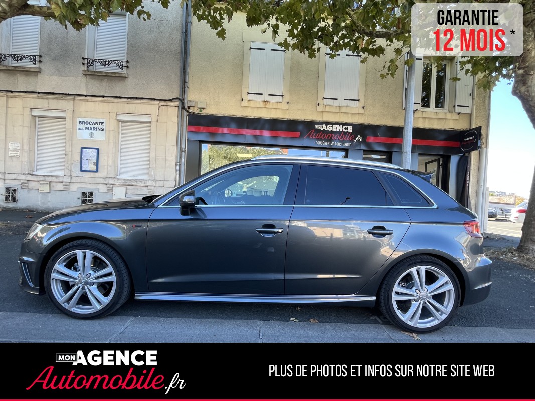 Audi A3 Sportback Quattro (8VA) 1.8 TFSi S-Tronic6 180 Cv S-LINE