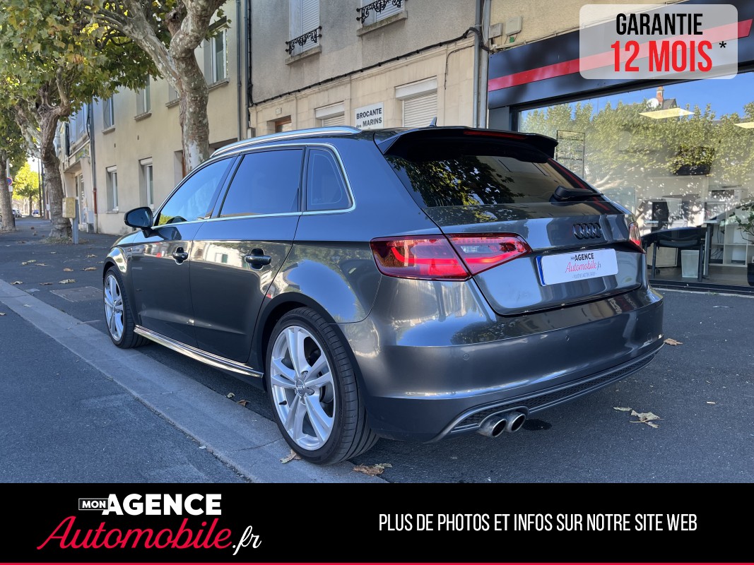 Audi A3 Sportback Quattro (8VA) 1.8 TFSi S-Tronic6 180 Cv S-LINE