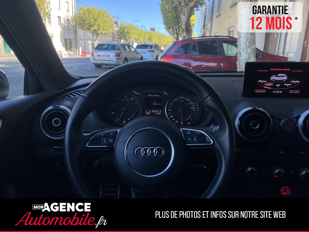 Audi A3 Sportback Quattro (8VA) 1.8 TFSi S-Tronic6 180 Cv S-LINE