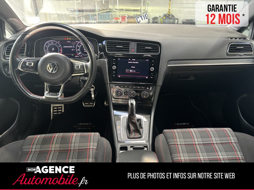 Volkswagen GOLF VII Phase 2 GTI PERFORMANCE DSG7 245 CH / Garantie 12 Mois