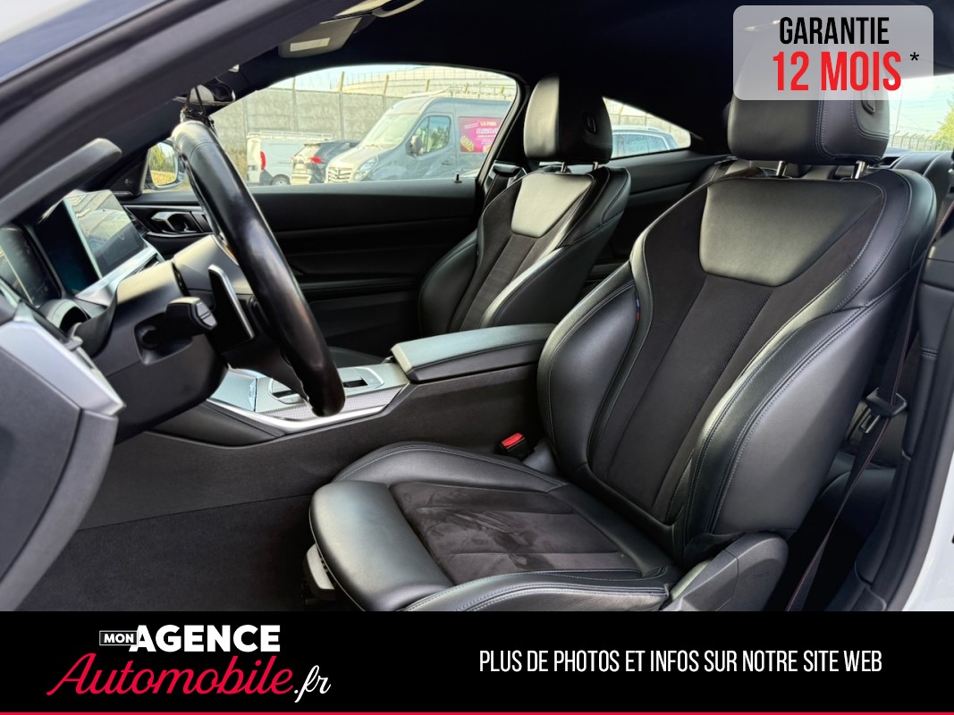 BMW SERIE 4 420 D COUPE MSPORT *HISTORIQUE 100% BMW*ATTELAGE ELEC*HARMAN KARDON*SIEGES VOLANT CHAUFFANTS*CAMERA 360/ GARANTIE 12 MOIS